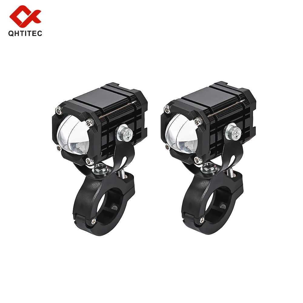 Universal Motorcycle Led Headlight Projector - ضوء LED إضافي للدراجات النارية مقاوم