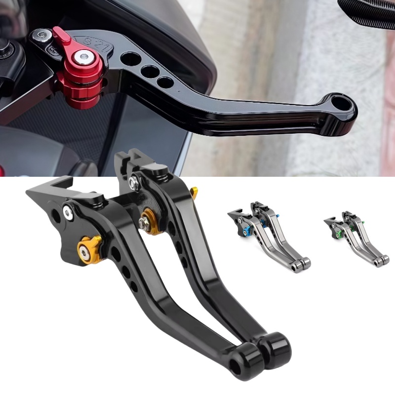 قضيب الفرامل لدراجة TRIUMPH SP - مراجعة Cnc Aluminum Adjustable Brake Clutch Levers وسعره