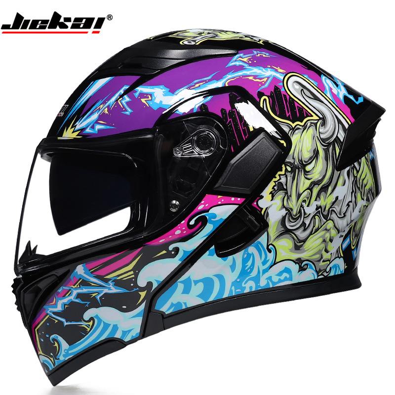 W بلوتوث مكافحة الضباب عدسة مز - مراجعة Full Face Motorcycle Helmet With Bluetooth وسعره