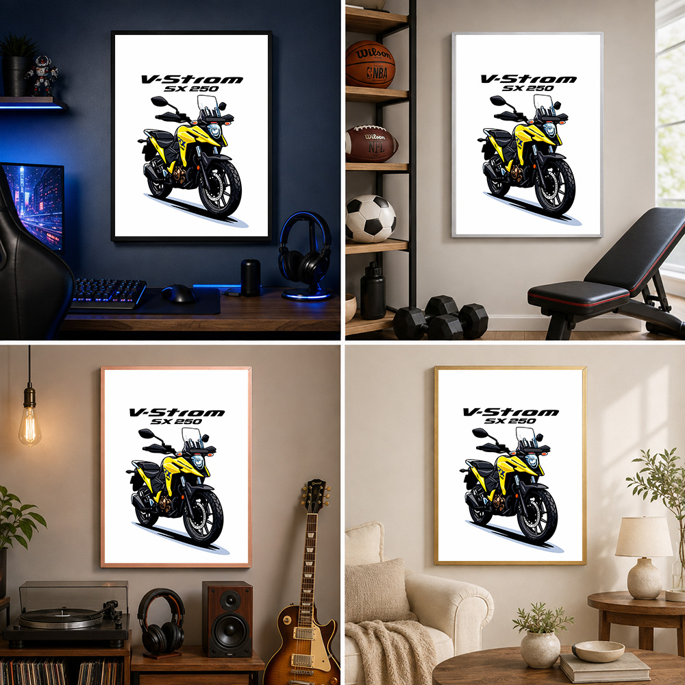 ملصق معدني مُصمم خصيصًا لدراجة - مراجعة Riding Gear وسعره