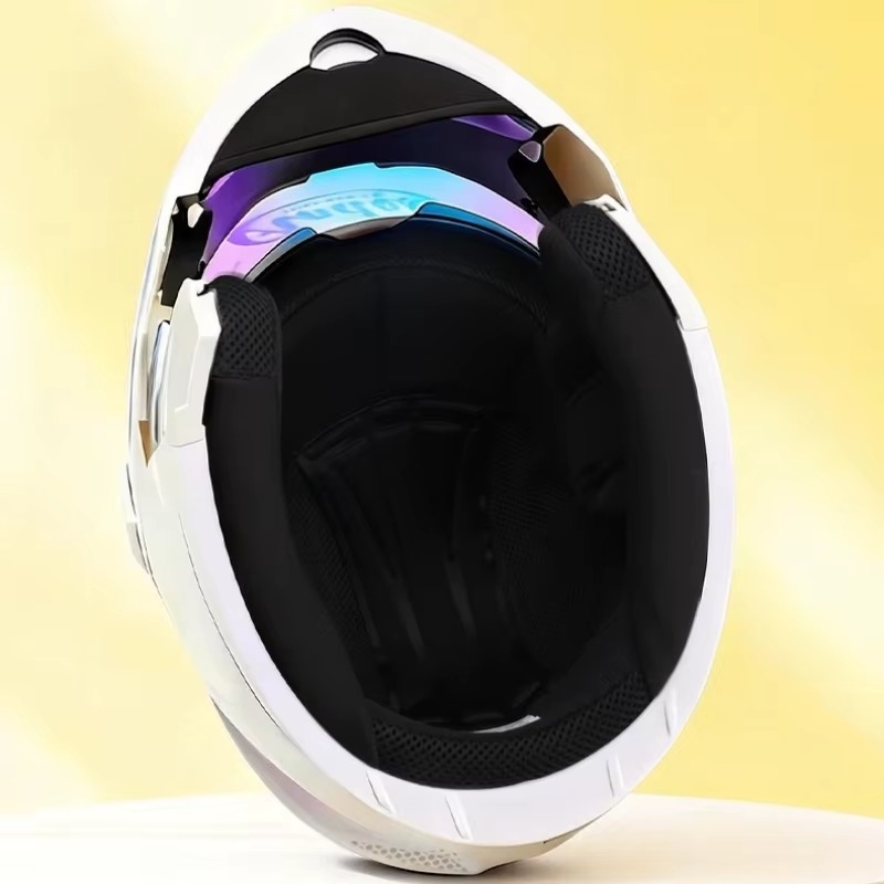 خوذة دراجة نارية قابلة للطي، ت - مراجعة Modular Flip Up Motorcycle Helmet Dot Approved وسعره
