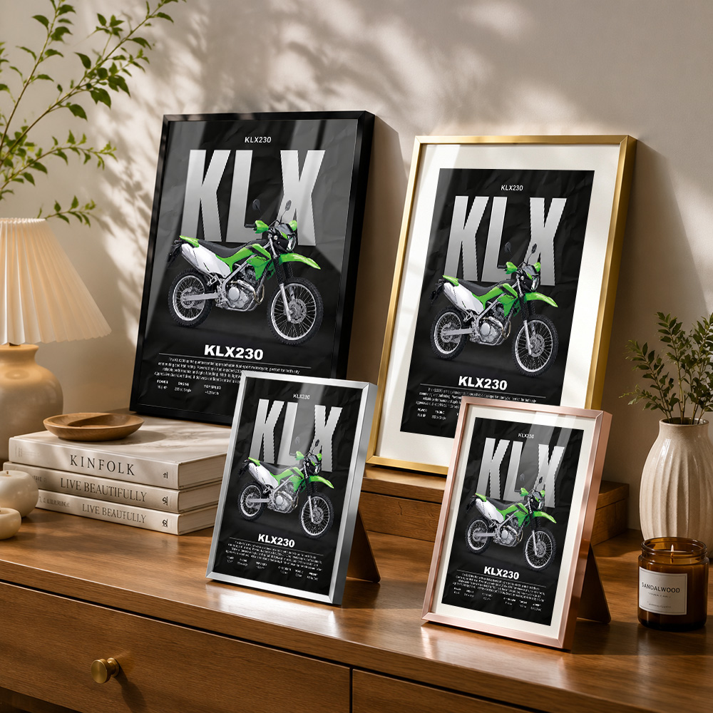 ملصق معدني مخصص بتصميم بسيط لد - مراجعة Riding Gear وسعره